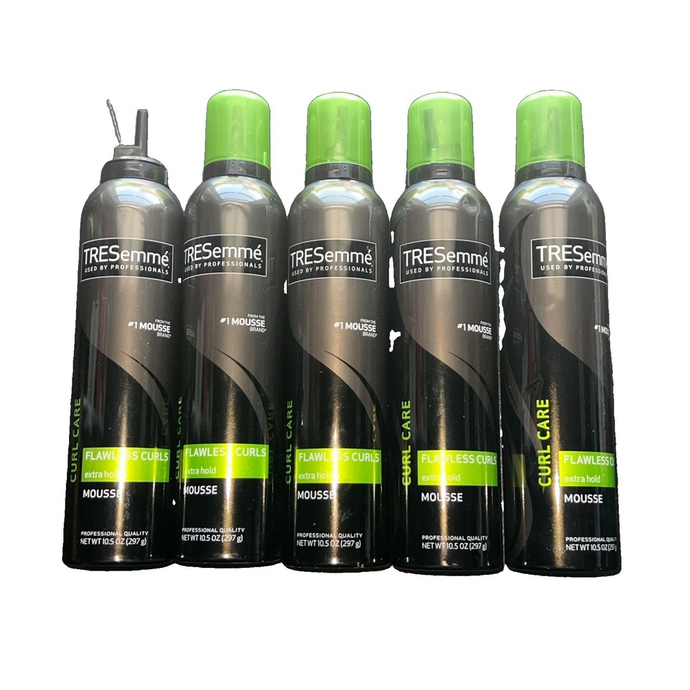 TRESemmé Flawless Curls Extra Hold #4 Mousse 10.5 oz 297g 5-Pack DISCONTINUED